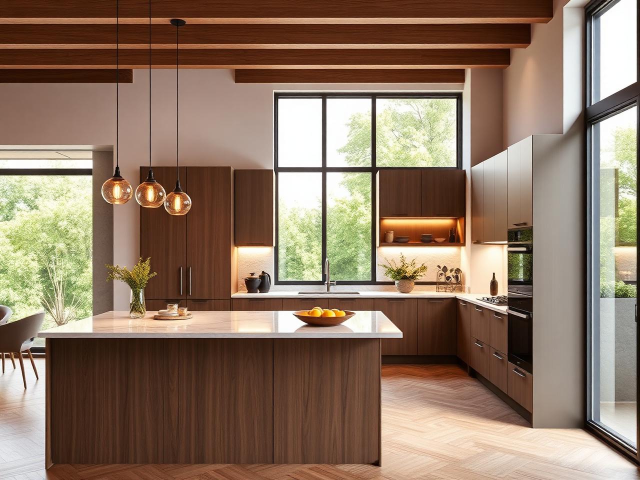 Modular Kitchen — Amberstone Codename LakeOne JP Nagar 9th Phase