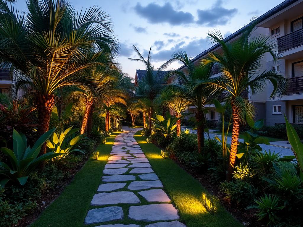 Landscaped Walkways — Amberstone Codename LakeOne JP Nagar 9th Phase